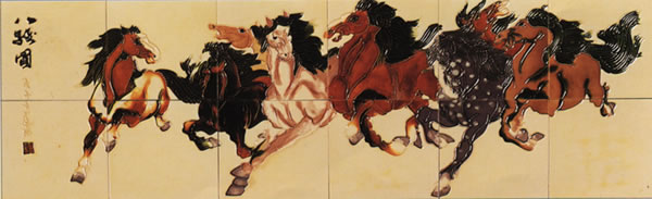 美工陶瓷藝術(shù)壁畫(huà)